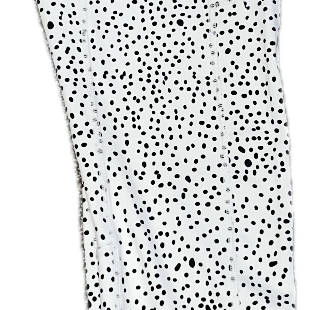 Black and White Polka Dot Leggings